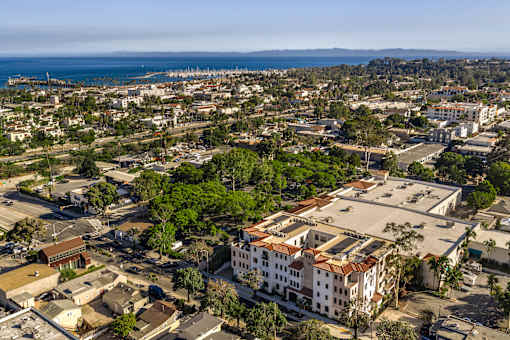 El Jardin Aerial View of Exterior