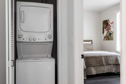 El Jardin Model In Unit Washer and Dryer