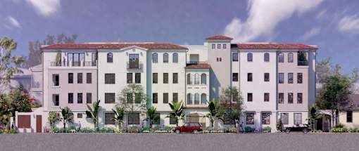 El Jardin Exterior View Rendering