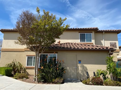 Gabilan Family Apartments laundry facility entrance