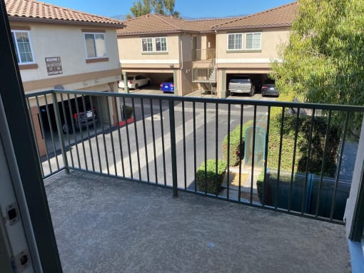 Gabilan Family Apartments two bedroom unit balcony