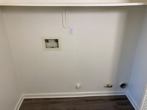 Gabilan Family Apartments two bedroom unit washer and dryer hookup