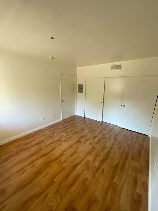 Hacienda Senior Villas One Bedroom bedroom with closet
