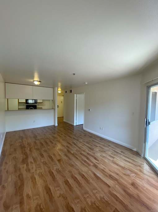 Hacienda Senior Villas One Bedroom living area