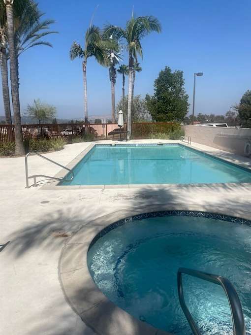 Hacienda Senior Villas pool and spa