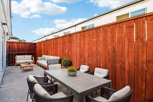 Haven at The Hills virtually staged patio