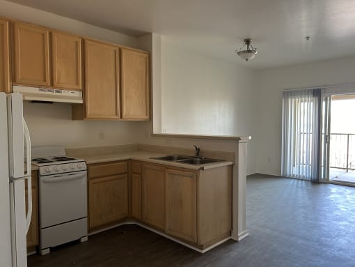 Desert Senior kitchen with appliances