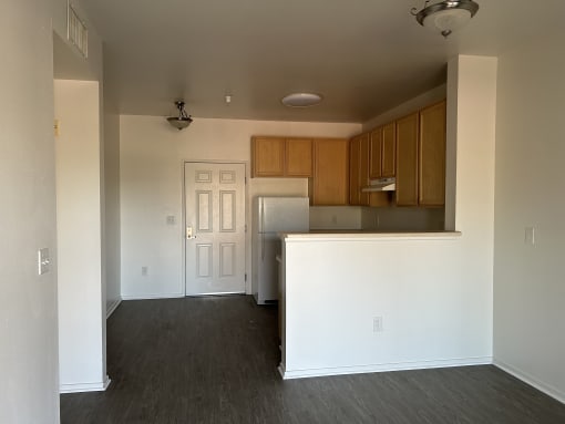 Desert Senior kitchen and living room