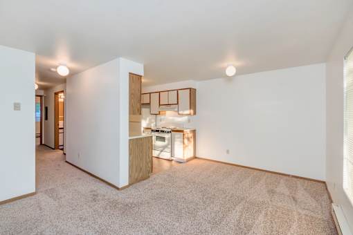 Courtside Apartments living area