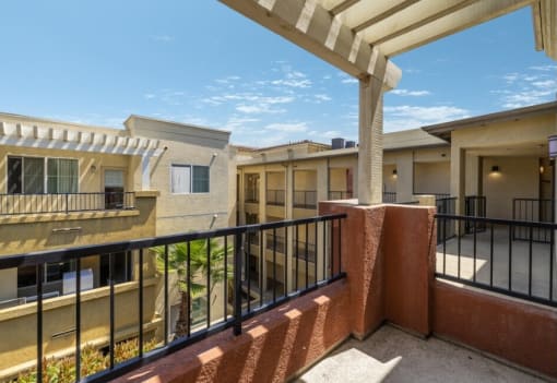 La Entrada three bedroom unit balcony