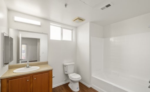 La Entrada three bedroom unit bathroom with vanity