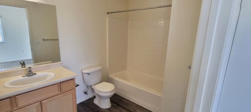 Larkspur Village two bedroom attached bathroom