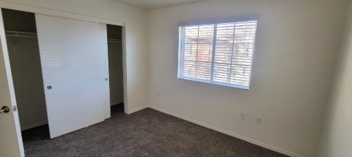 Larkspur Village two bedroom bedroom with closet