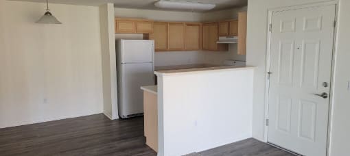 Larkspur Village Two bedroom dining area