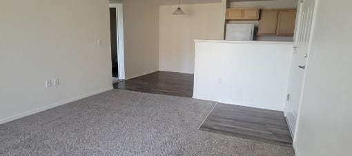 Larkspur Village two bedroom living area