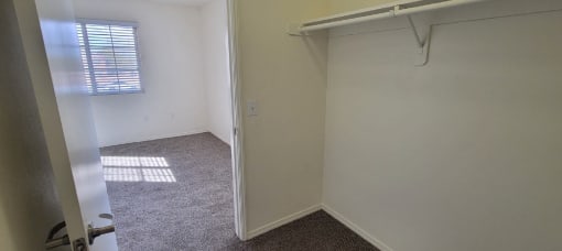 Larkspur Village two bedroom walk in closet