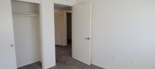 Larkspur Village three bedroom bedroom closet