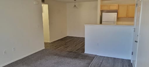 Larkspur Village three bedroom living area
