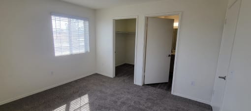 Larkspur Village three bedroom primary bedroom