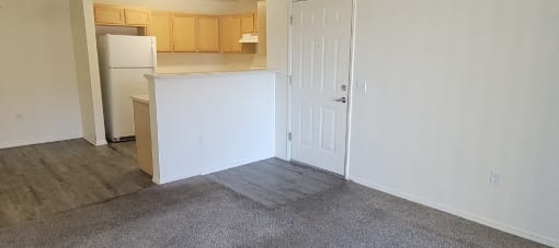 Larkspur Village three bedroom unit entrance