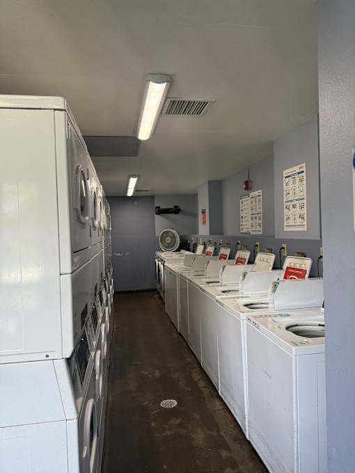 The Waterfront Apartments Laundry Room