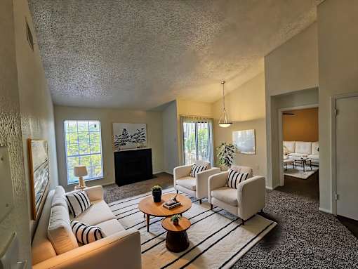 Trails of Walnut Creek Staged Living Room
