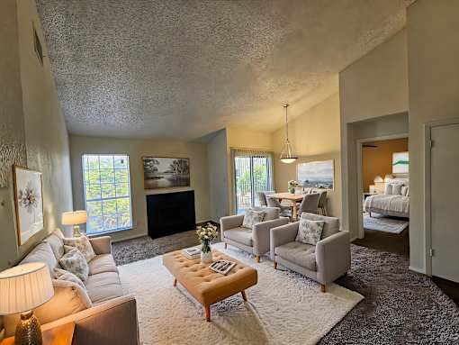 Trails of Walnut Creek Staged Living Room