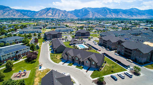 Logan Gateway aerial view