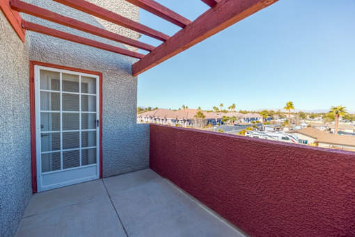 Los Pecos balcony