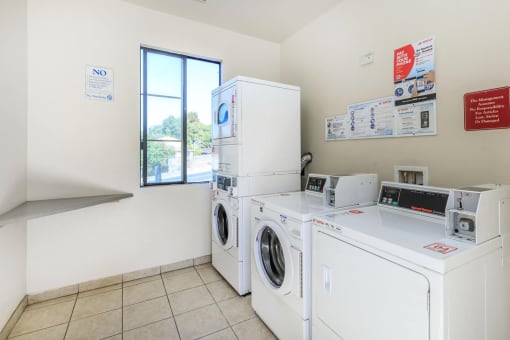 MacArthur Apartments laundry room