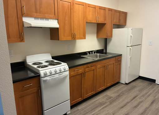 Miley Gardens Kitchen with Appliances