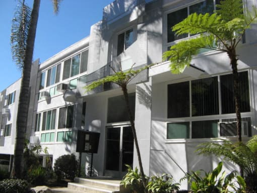 Millennium Apartments entrance