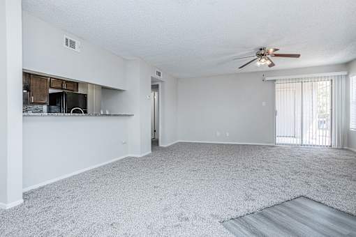 Oak Tree Village Living Room 1 Bedroom