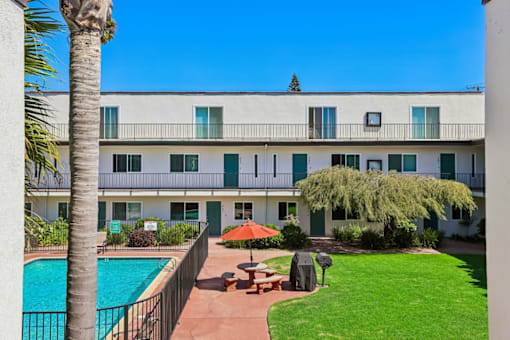 OceanView Townhomes bbq area