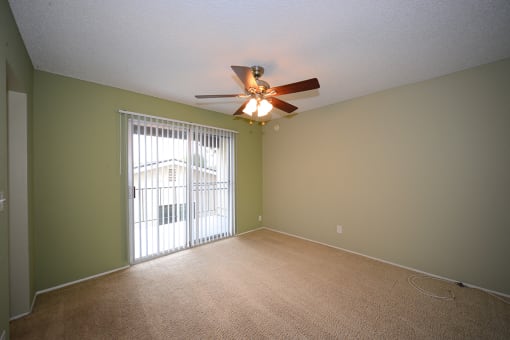 Ocean View Townhomes unfurnished room with patio