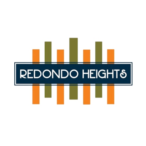 the logo of the redondo heights neighborhood revitalization program