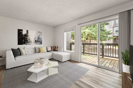 Larkspur West Linn Staged Living Area