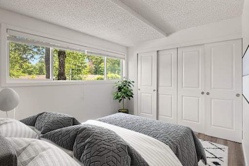 Larkspur West Linn Staged Bedroom