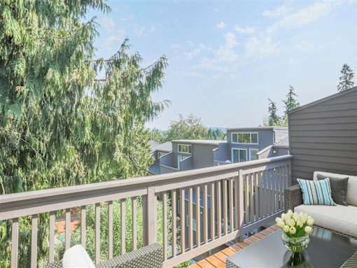 Larkspur West Linn Staged Balcony