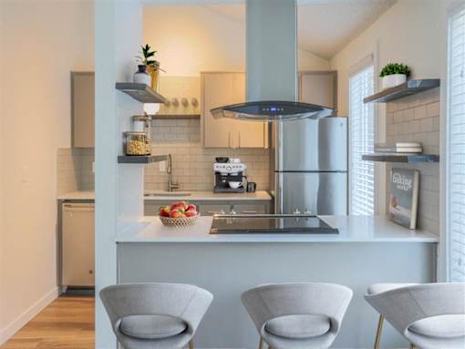 Larkspur West Linn Staged Kitchen