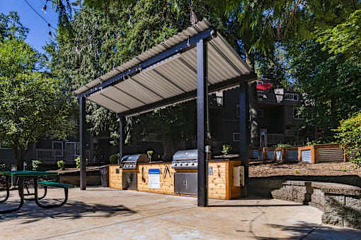 Larkspur West Linn Staged BBQ and Picnic Area