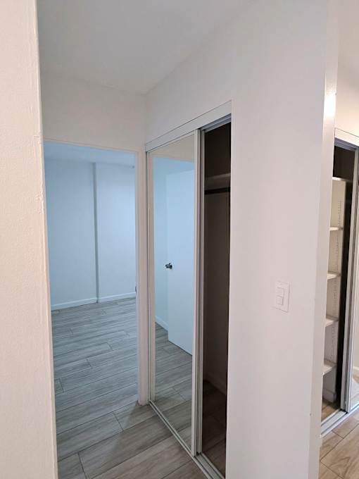 Punahou Circle hallway with a closet.