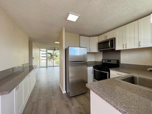Punahou Heights Kitchen with Stainless Appliances