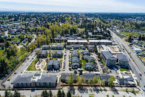 Redondo Heights Neighborhood Aerial View