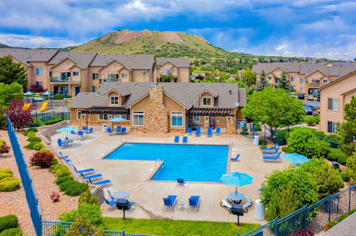 Reserve at Castle Highlands aerial view of community