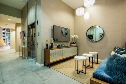 Chelsea Santa Monica Lobby with Elevator