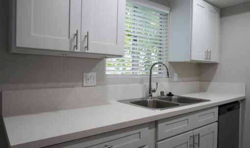 The Canyons at Sherman Oaks unit 6 kitchen cabinets