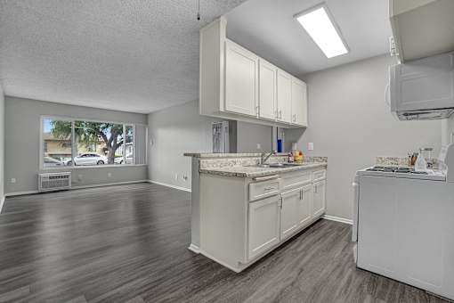 Tierra Del Sol 1 Bedroom Kitchen and Living Room