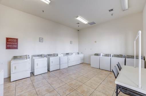 Whispering Palms laundry facility