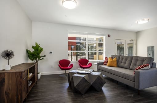 YOLO East furnished living room